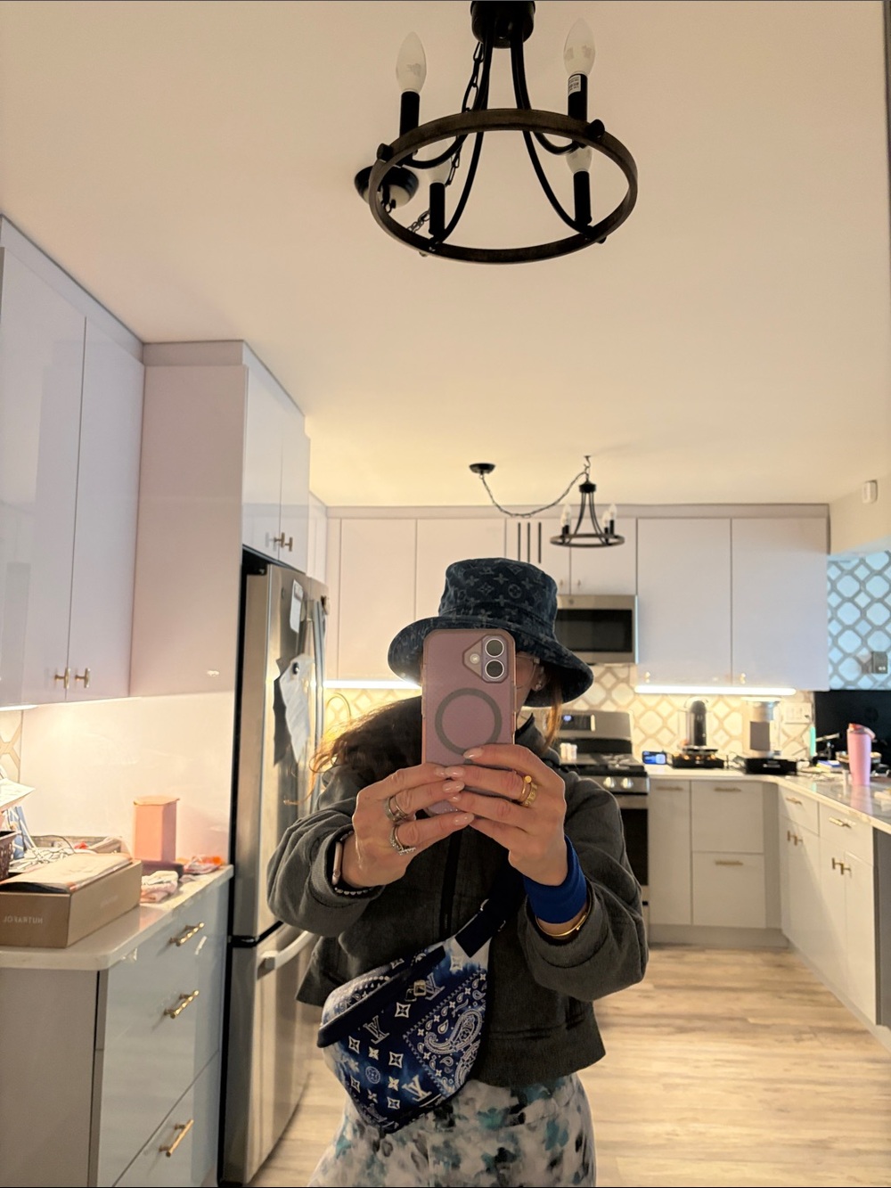 NWT LOUIS VUITTON DENIM BUCKET HAT - Picture 9 of 11